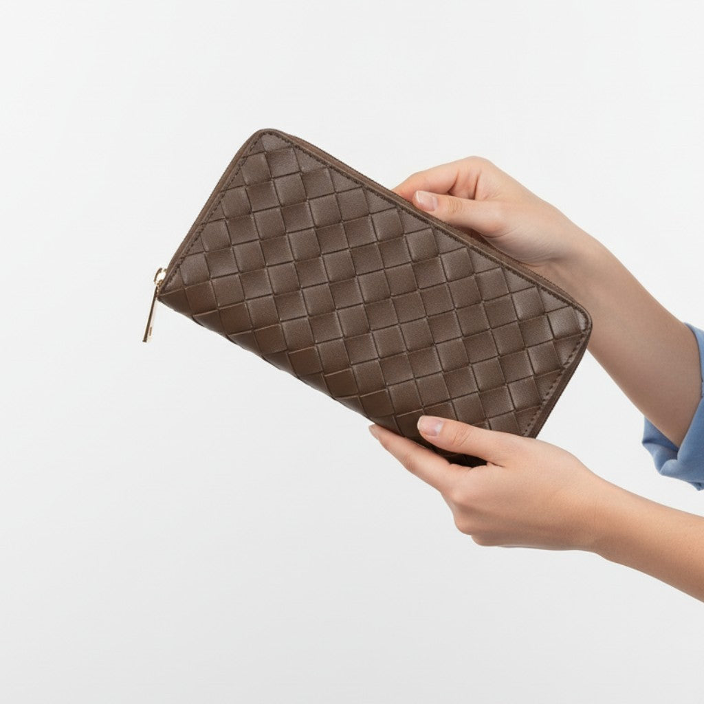 Money 5, Flechtoptik, Espresso