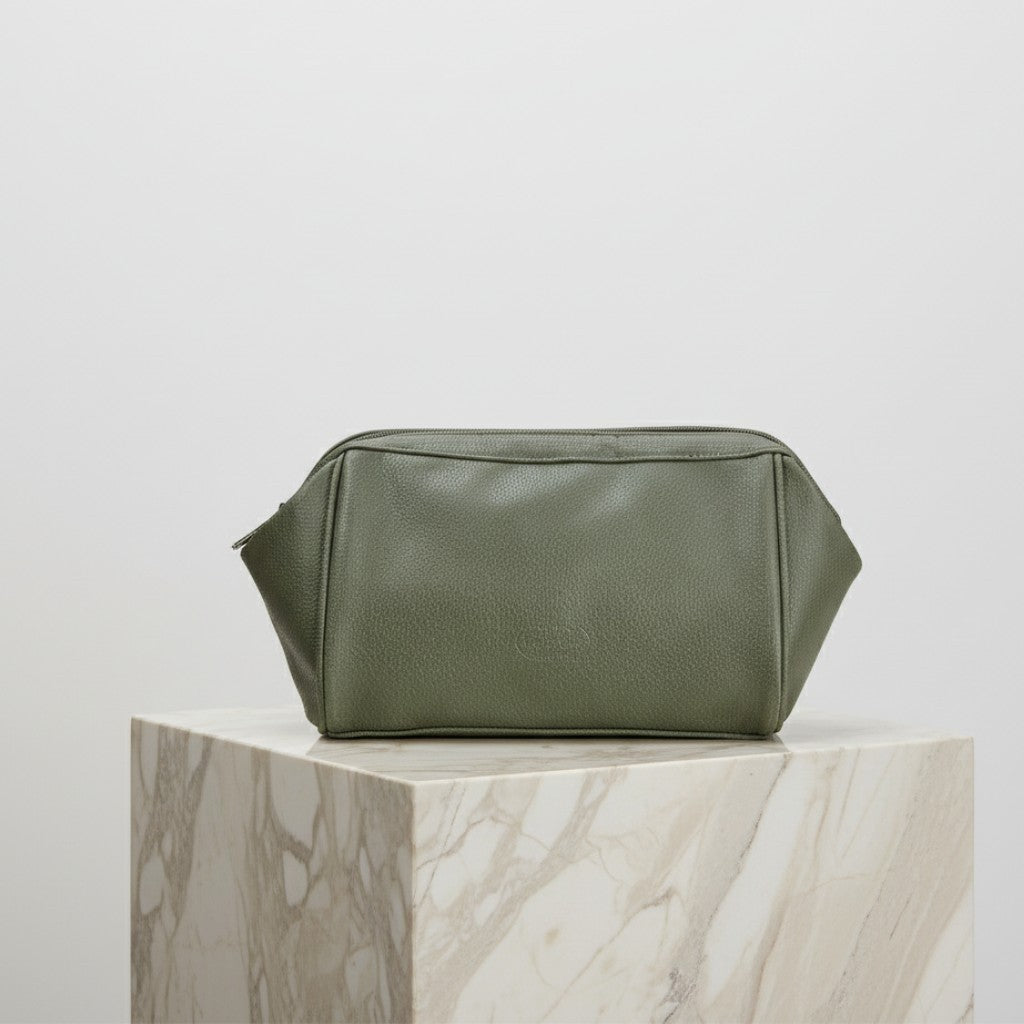 Neccessaire Zipper beauty, Dark Olive