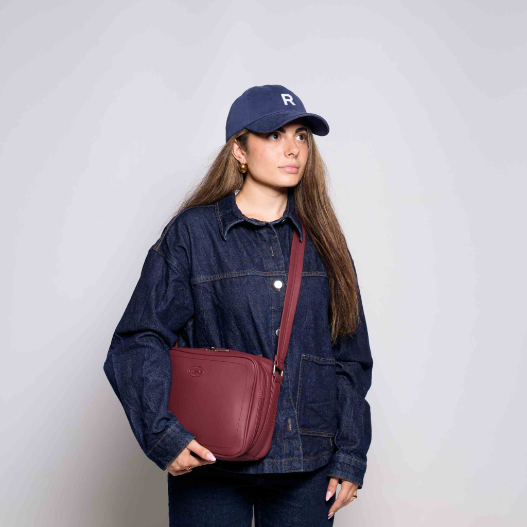 Umhängetasche - Aqua Nova Cherry Red