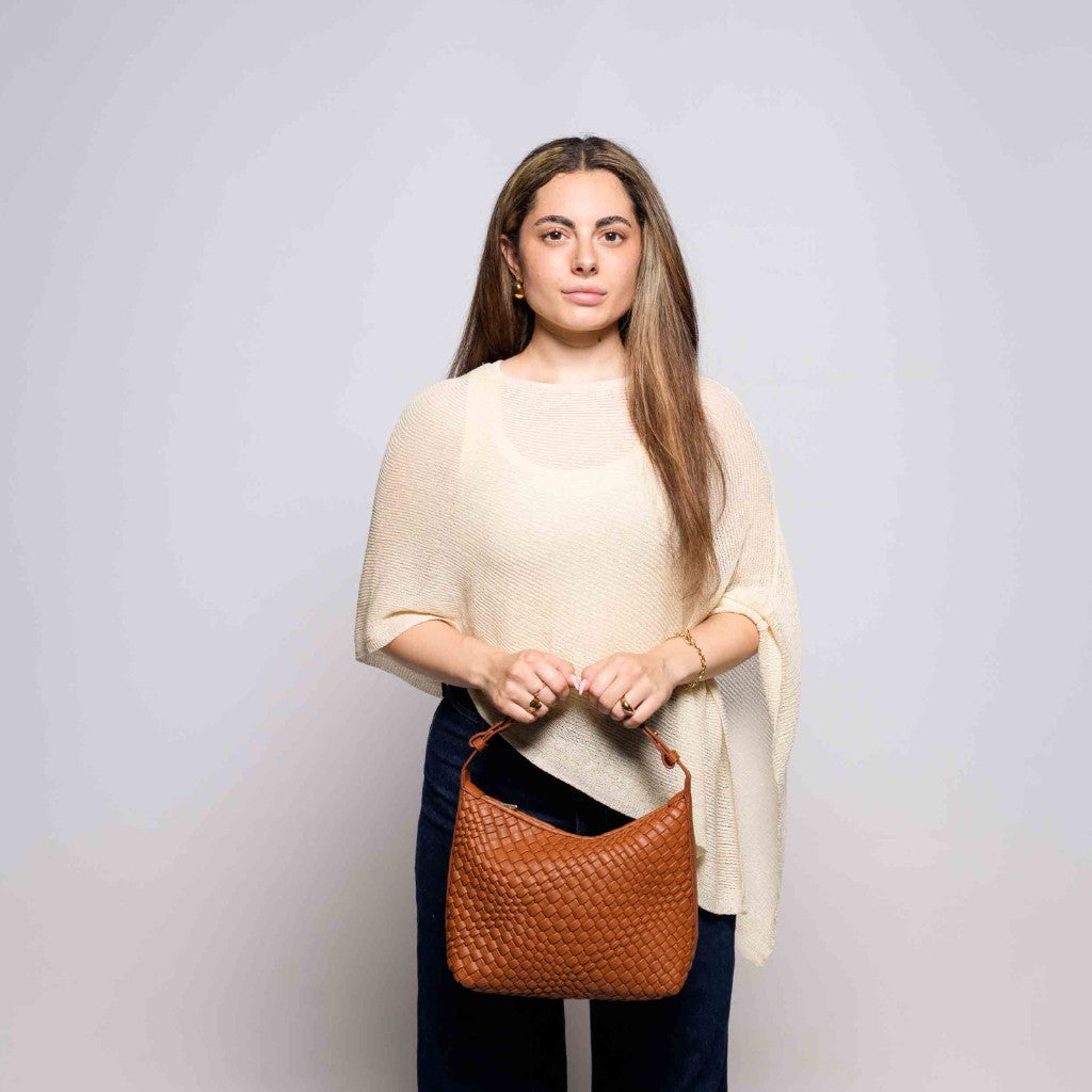 Mathilda Handgeflochten Camel