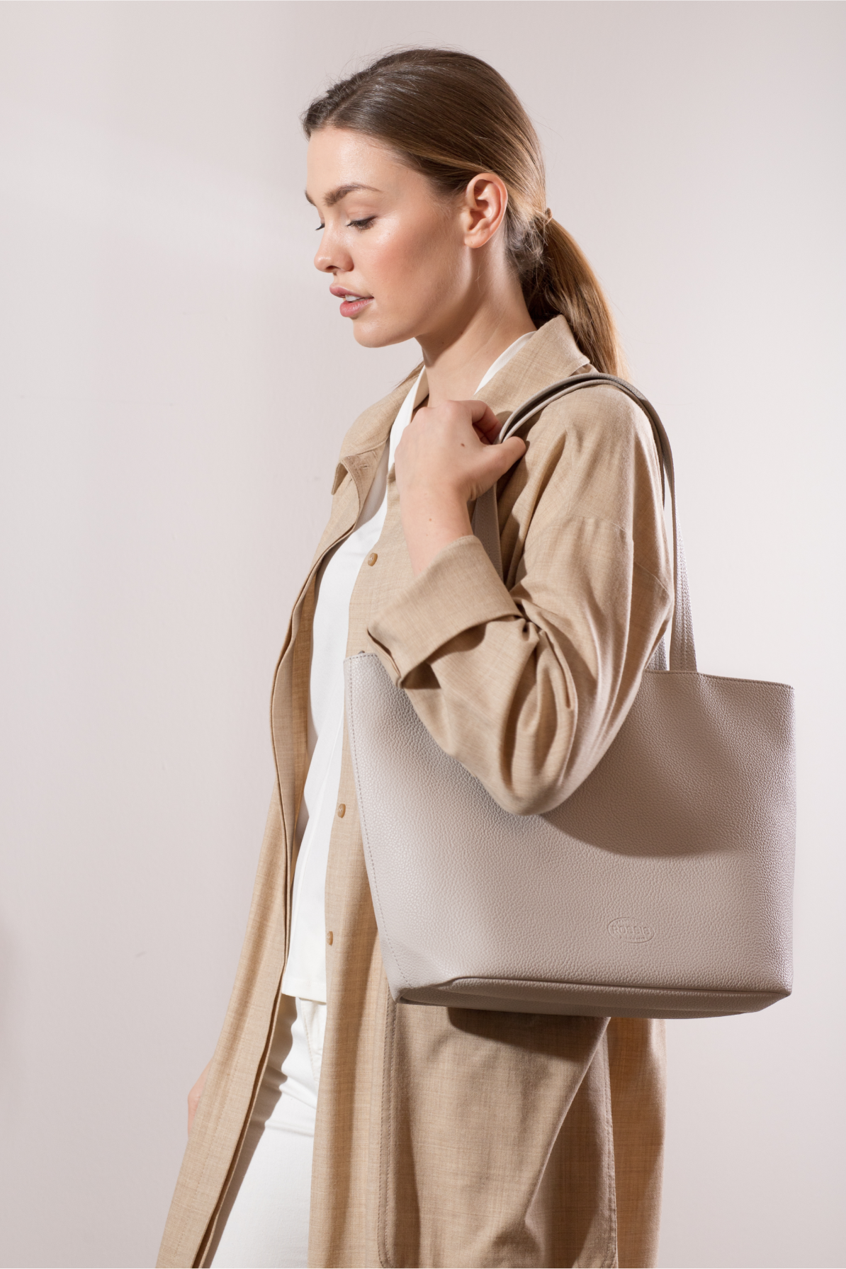 Shopper - Kate LUX Sand Linen