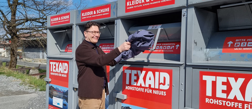 Ein neues Recycling-Projekt von ROSSIS und TEXAID