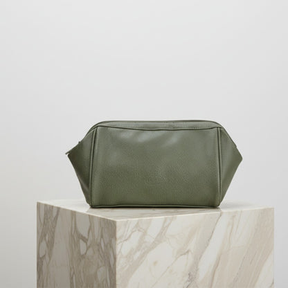 Neccessaire Zipper beauty, Dark Olive