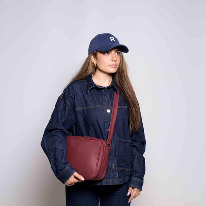 Umhängetasche - Aqua Nova Cherry Red