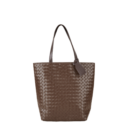 Emily Laptop, Flechtoptik, Espresso