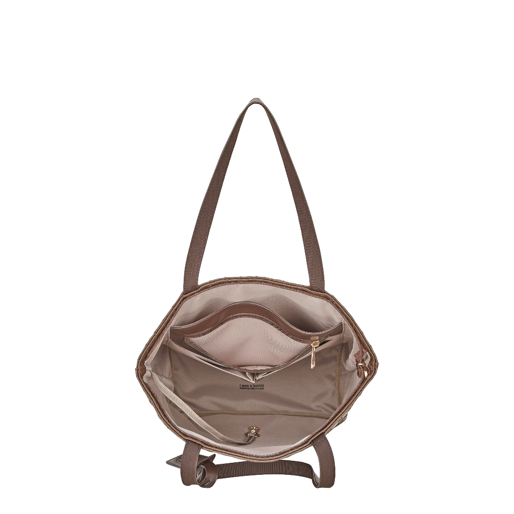 Emily Laptop, Flechtoptik, Espresso