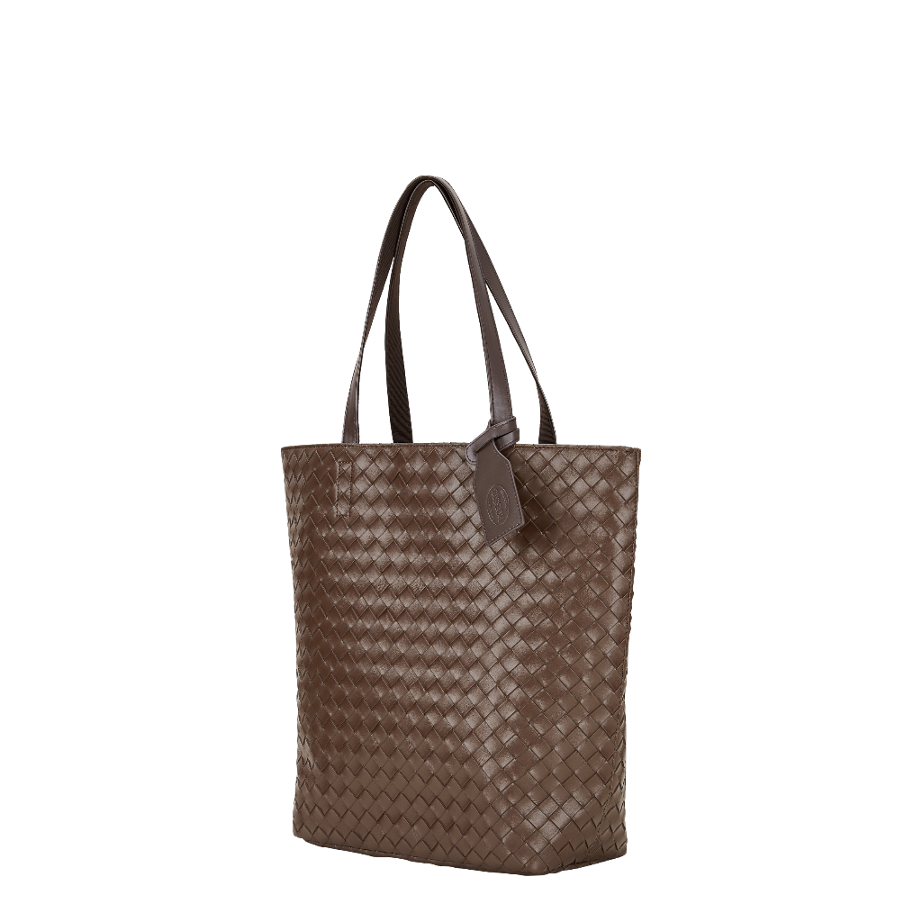 Emily Laptop, Flechtoptik, Espresso